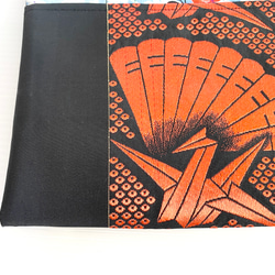 大人可愛いマルチケース帯リメイク御朱印帳入れパスポート入れ通帳入れお薬手帳入れ大人可愛いマルチケース送料込み5832 12枚目の画像