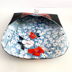 大人可愛いマルチケース帯リメイク御朱印帳入れパスポート入れ通帳入れお薬手帳入れ大人可愛いマルチケース送料込み5832 7枚目の画像