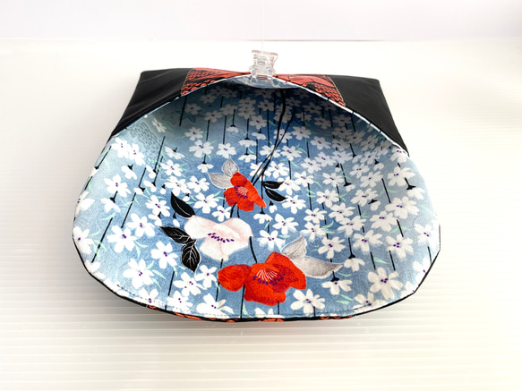 大人可愛いマルチケース帯リメイク御朱印帳入れパスポート入れ通帳入れお薬手帳入れ大人可愛いマルチケース送料込み5832 7枚目の画像