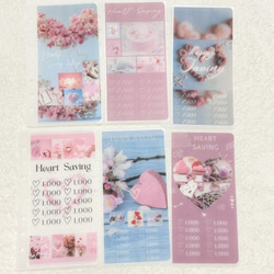 No.36 ハートsavingタイプ A6 saving リフィルバインダー貯金韓国