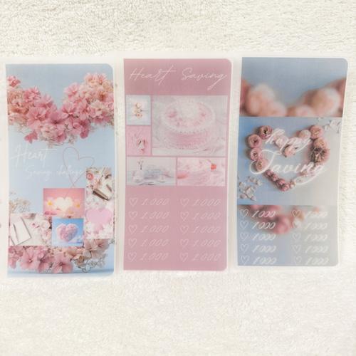 No.36 ハートsavingタイプ A6 saving リフィルバインダー貯金韓国