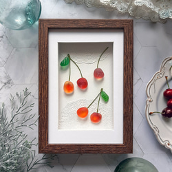 甘味処 “Sweet Retreat by the Sea”〉シーグラスアート その他アート