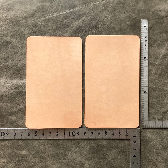 creema限定【mini6用・ヌメ革】ボールペン＆万年筆用下敷き ミニ６用 251113 4枚目の画像