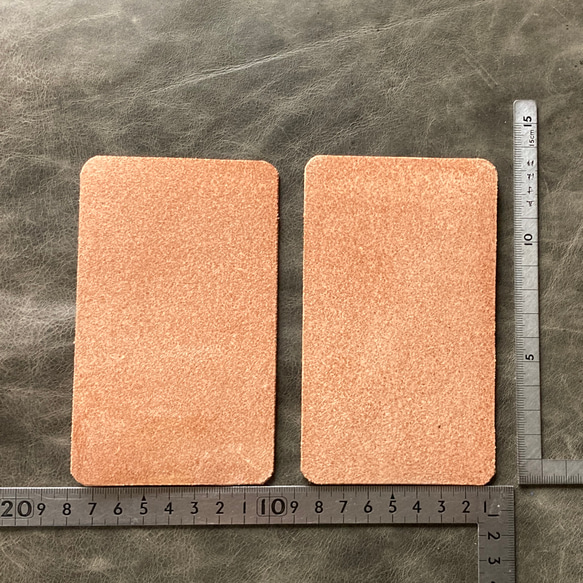 creema限定【mini6用・ヌメ革】ボールペン＆万年筆用下敷き ミニ６用 251113 5枚目の画像