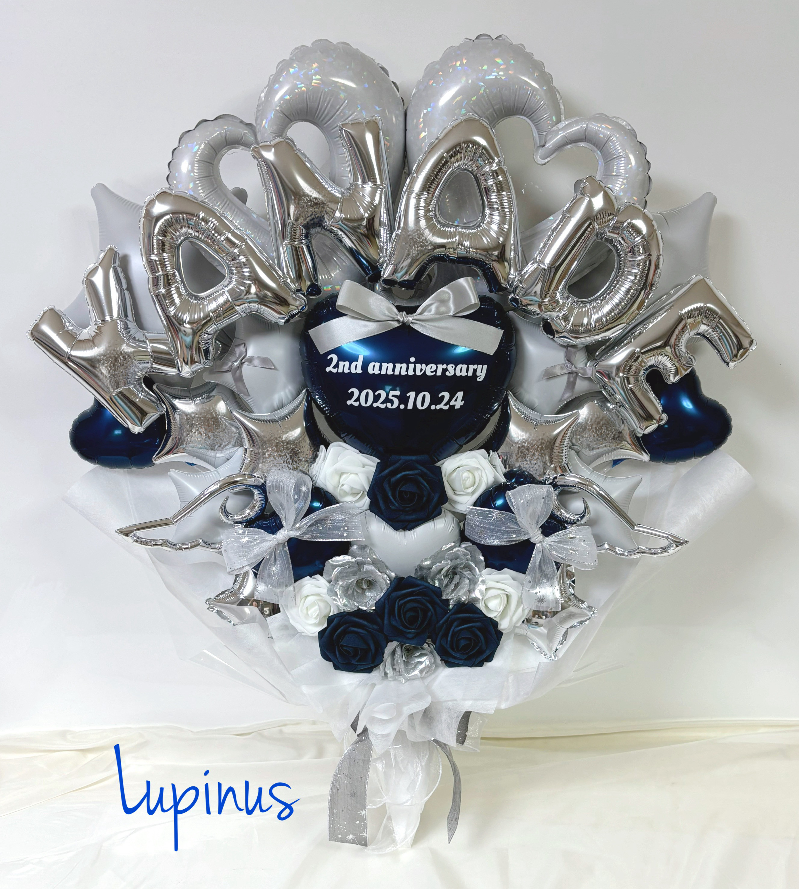 【推し活】バルーンブーケ 6文字 生誕祭 誕生祭 推し活 卒業式 成人式