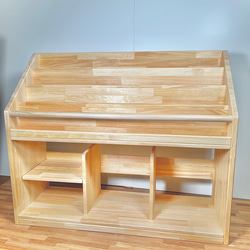 絵本棚 絵本棚上下取り外しタイプ 60日発送 本棚・絵本棚・マガジン