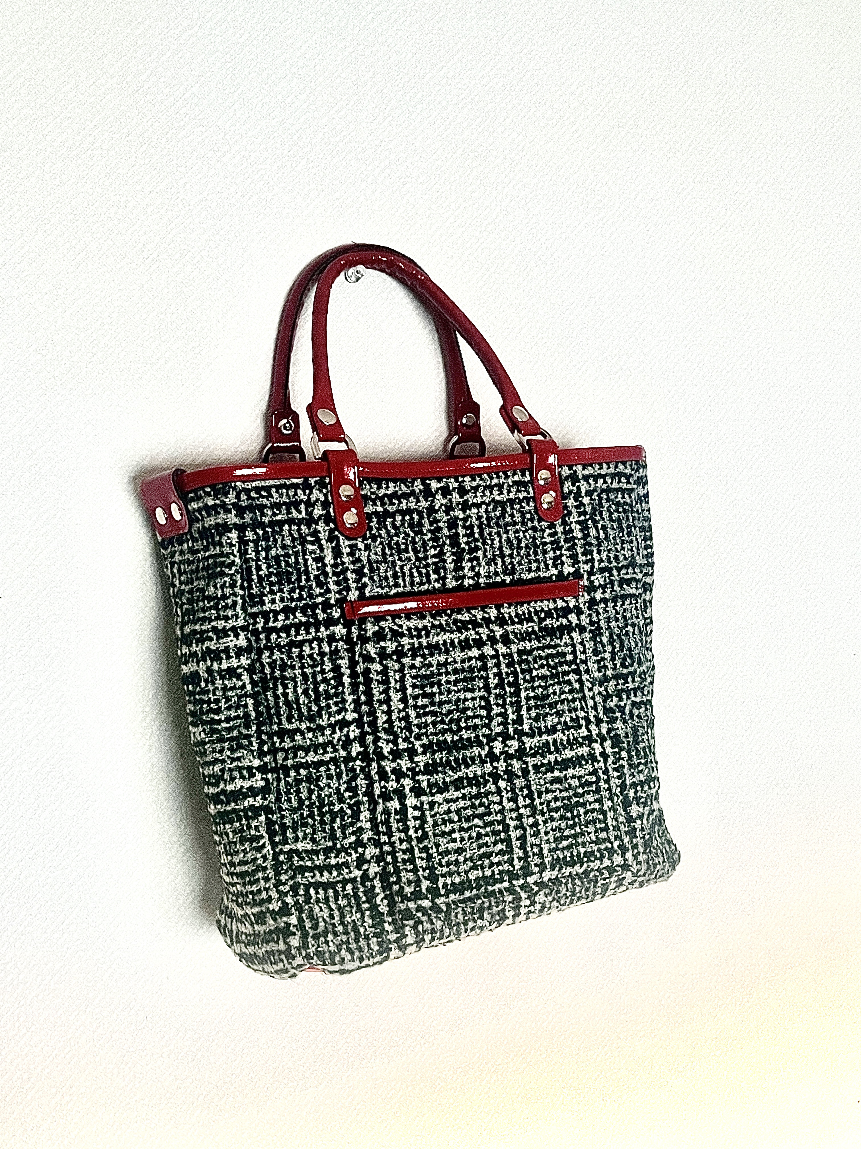 リントン社ツイードで作ったトートバッグ