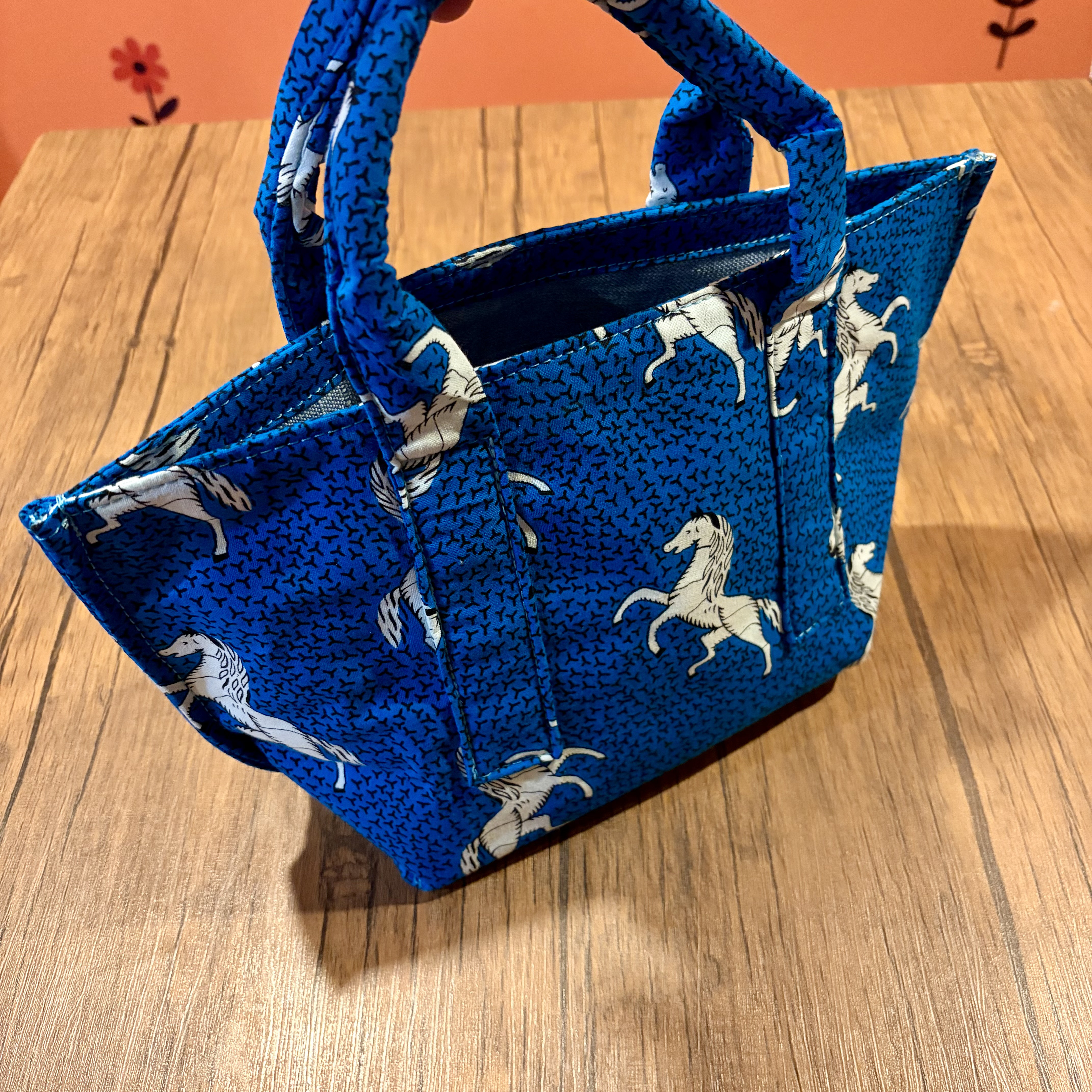 アフリカンファブリック トートバッグ ハンドメイド