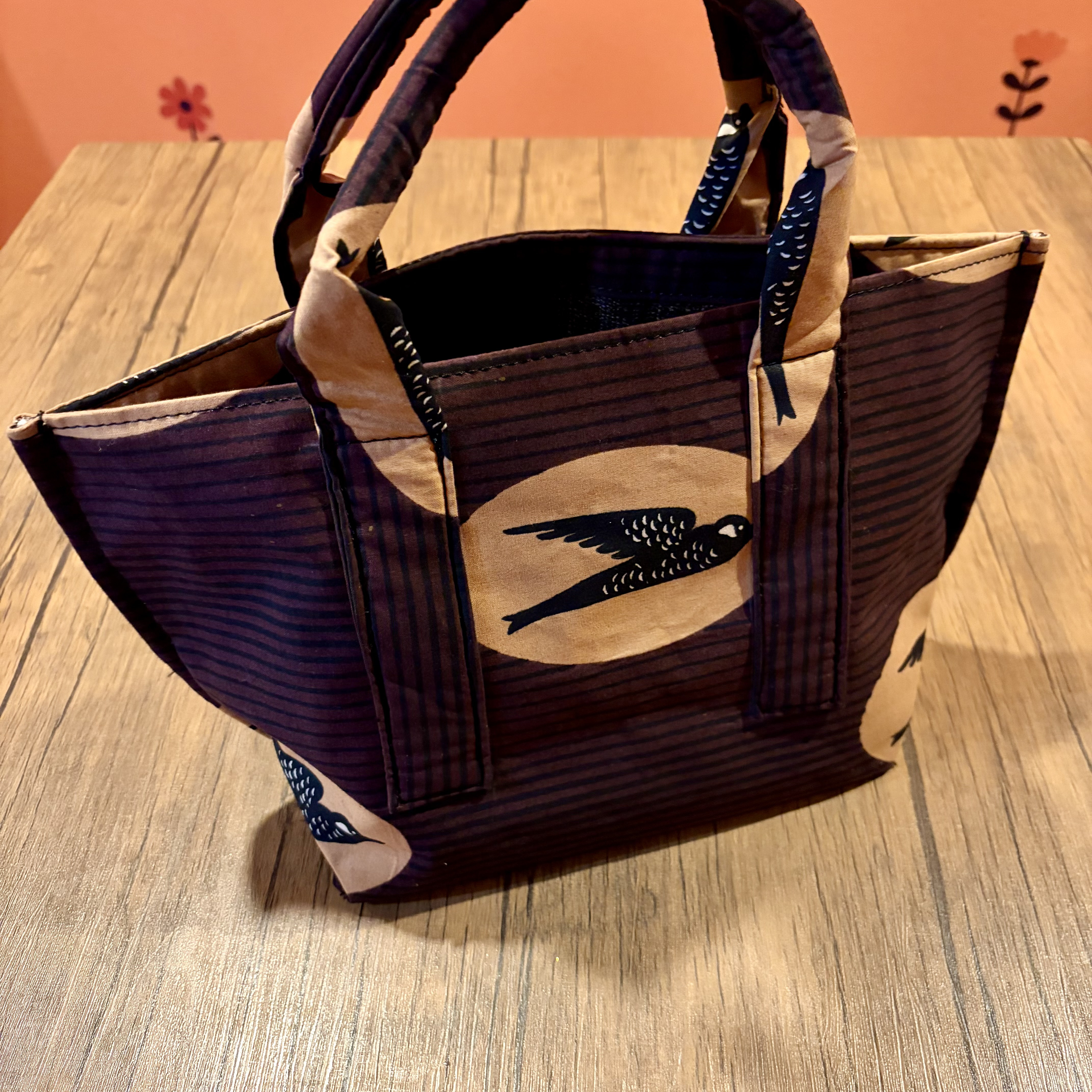 アフリカンファブリック トートバッグ ハンドメイド