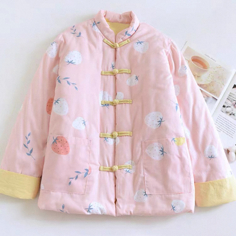 ショートコート  冬服  中綿コート  立ち襟  前開き  ジャケット   防寒