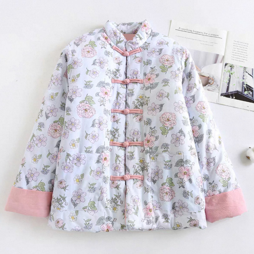 ショートコート  冬服  中綿コート  立ち襟  前開き  ジャケット   防寒