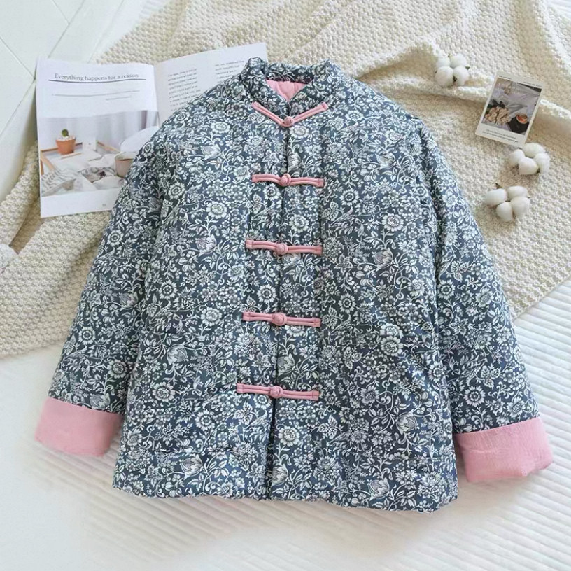 ショートコート  冬服  中綿コート  立ち襟  前開き  ジャケット   防寒