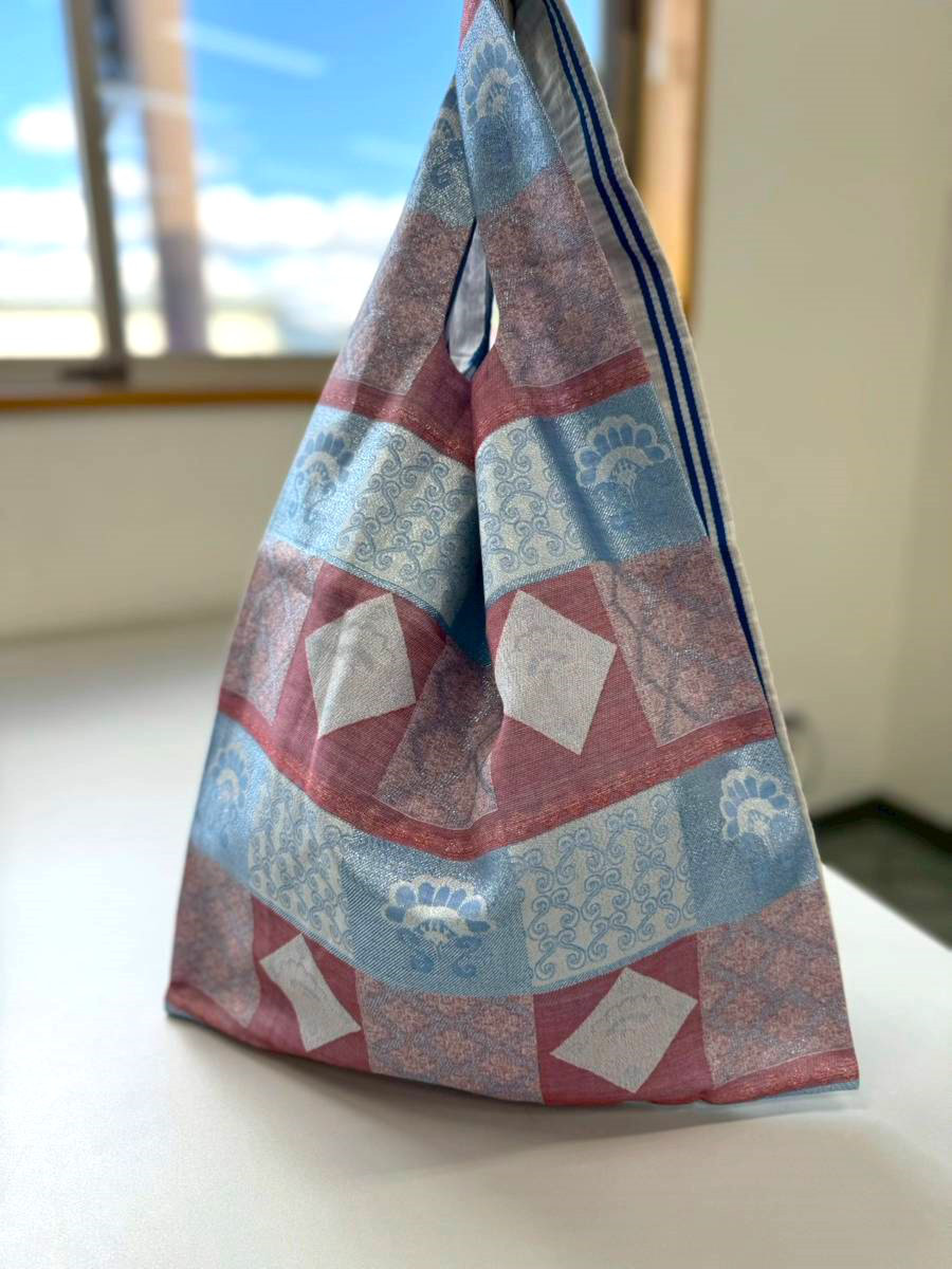 播州織ジャカード　バッグ　BIg size