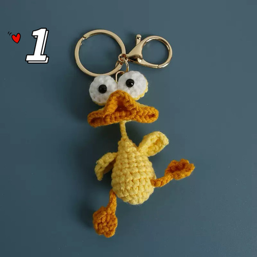 毛糸 手作り 編みぐるみ キーホルダー バッグチャーム 置物  