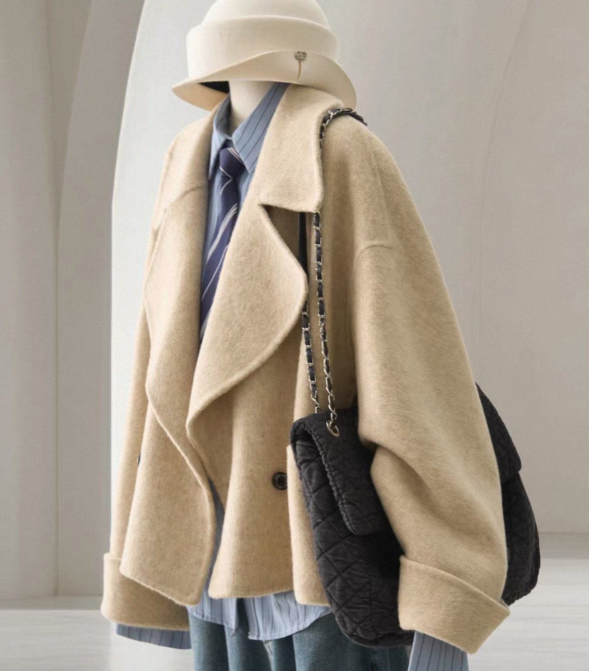 大人が着たいお洒落なコート、厚手のコート、冬のコート、防寒対策、秋冬限定、レディース