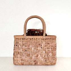 国産 山葡萄 バッグチャーム（ミニぶどう）【受注製作】 バッグ