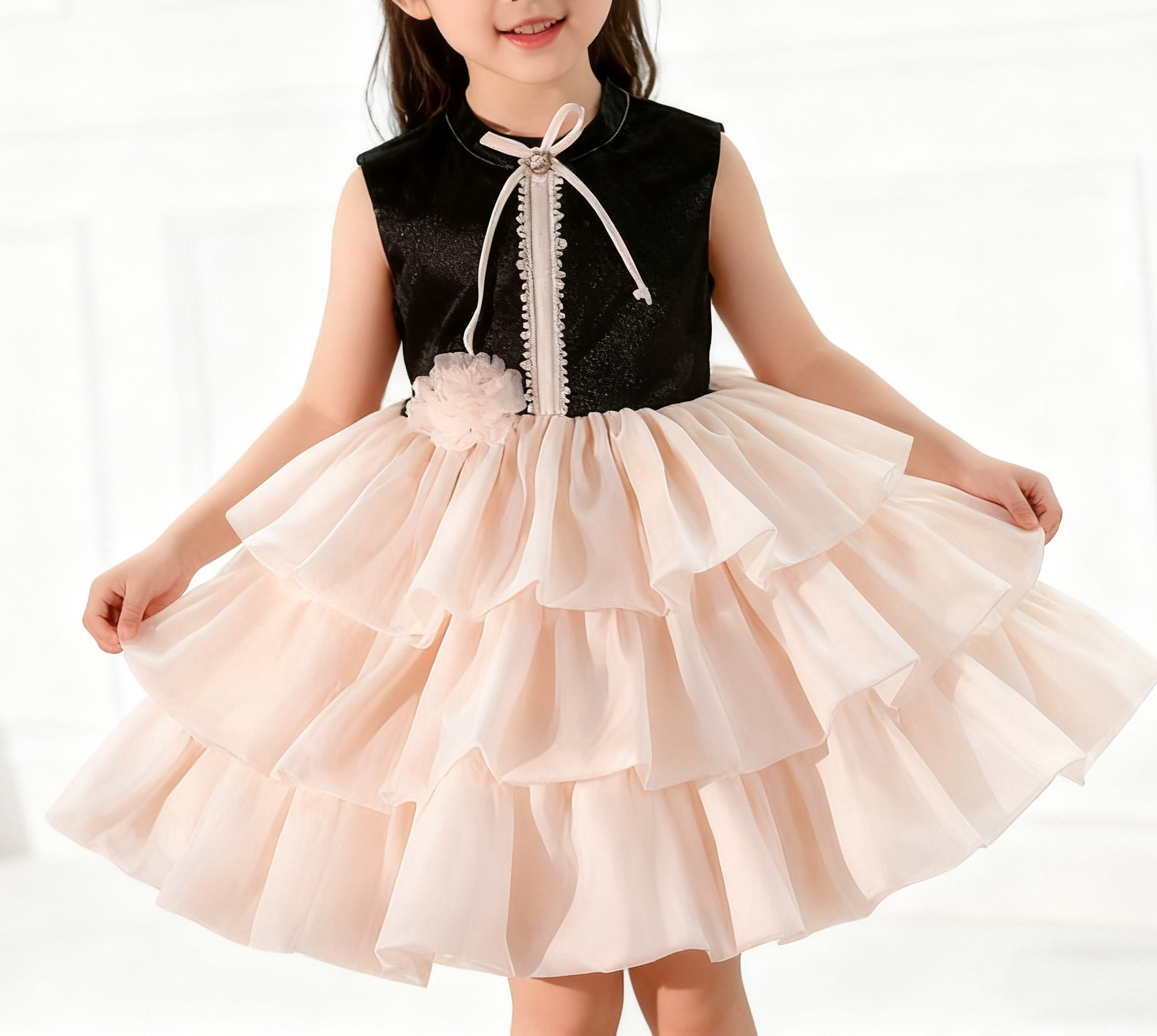子供ドレス 女の子  フォーマル キッズドレス 入 ・誕生日 子供向けの舞台公演  クリスマスや正月のお祝い行事