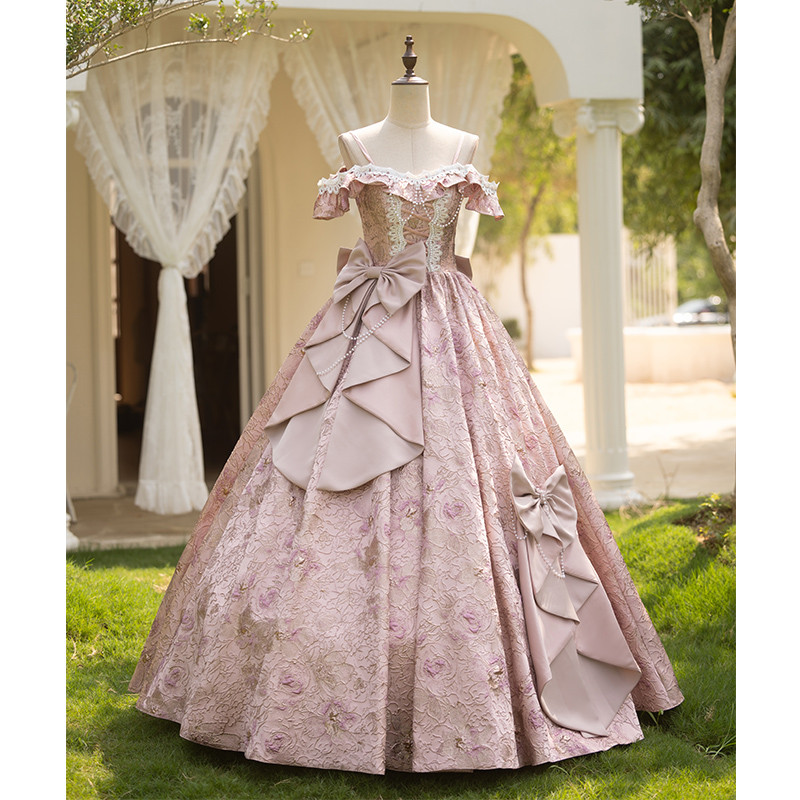 豪華 ピンク ロリータ パーティードレス 可愛い  綺麗 プリンセス 誕生日 演奏会 二次会 前撮り 披露宴 08942 24,813円