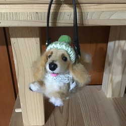 アフガンハウンド（リラックスポーズ） 羊毛フェルト コーギー大好き