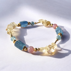 フィー♡カイヤナイト デザインブレスレット フィー♡カイヤナイト デザインブレスレット カイヤナイトと