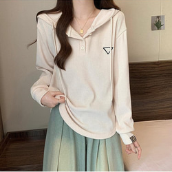 パーカー　トップス　大きいサイズ レディース 秋冬　春 新品 長袖　ゆったり 6枚目の画像