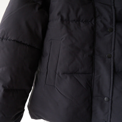 ﾓﾘﾉｶﾞｯｺｳ Mサイズ　ハイネック綿ジャケット(ブラック)｜mg-po03-bk-M 15枚目の画像