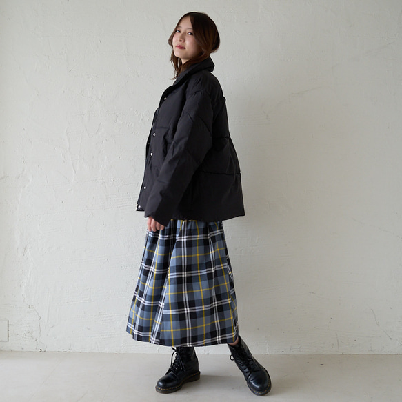 ﾓﾘﾉｶﾞｯｺｳ Mサイズ　ハイネック綿ジャケット(ブラック)｜mg-po03-bk-M 6枚目の画像