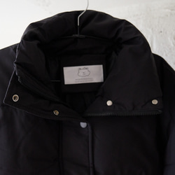 ﾓﾘﾉｶﾞｯｺｳ Mサイズ　ハイネック綿ジャケット(ブラック)｜mg-po03-bk-M 12枚目の画像