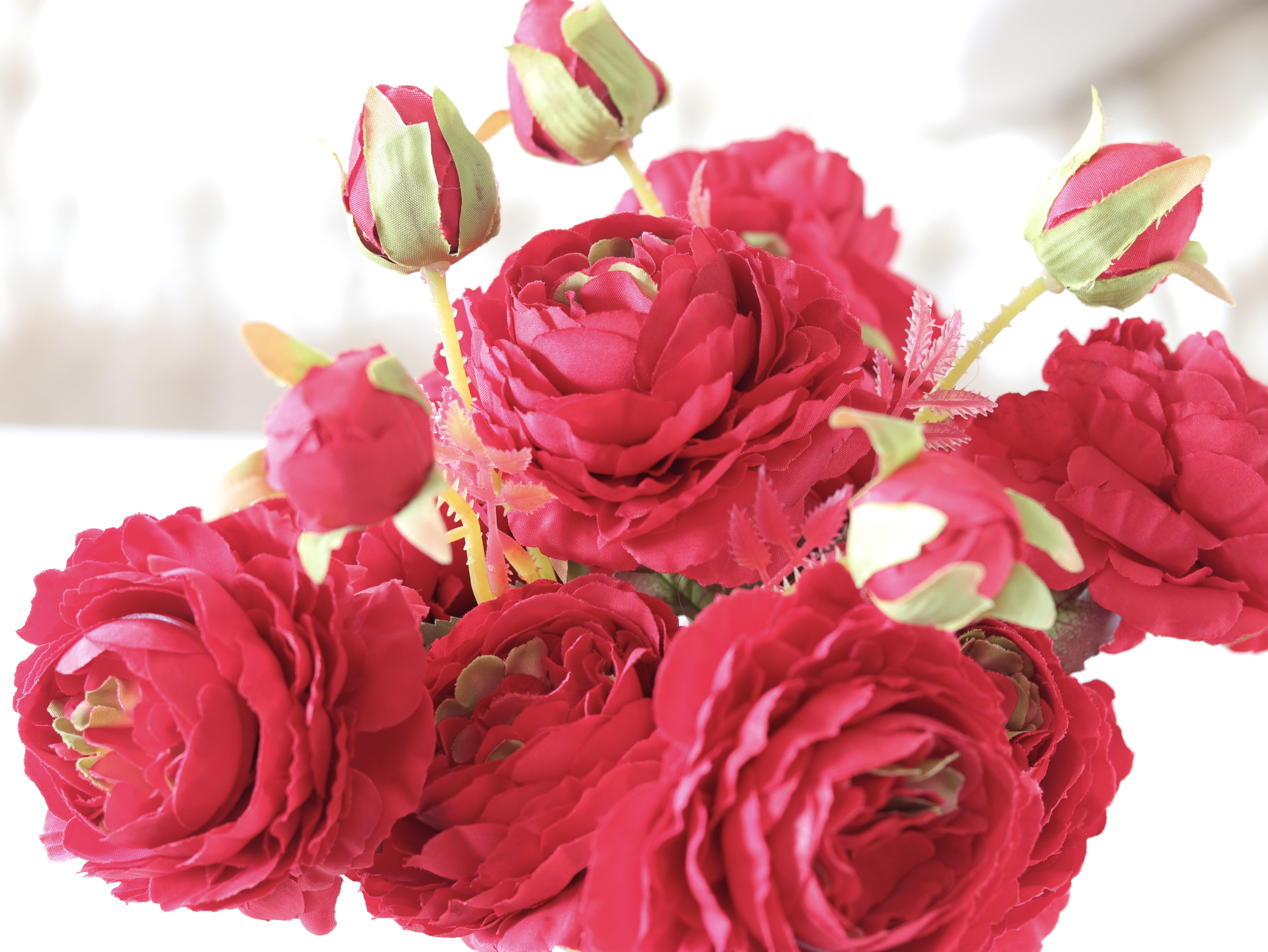 Xmas   様々なイベントで活躍　ローズのエレガンスアレンジ　レッド