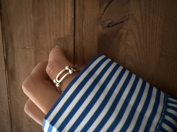 ーring005ー　silver925 シルバーアクセサリー　リング　ファッションリング　シルバー　大ぶりアクセサリー 19枚目の画像