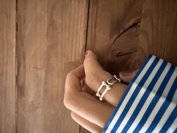ーring005ー　silver925 シルバーアクセサリー　リング　ファッションリング　シルバー　大ぶりアクセサリー 14枚目の画像