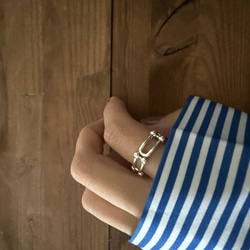 ーring005ー　silver925 シルバーアクセサリー　リング　ファッションリング　シルバー　大ぶりアクセサリー 6枚目の画像