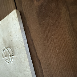 ーring005ー　silver925 シルバーアクセサリー　リング　ファッションリング　シルバー　大ぶりアクセサリー 3枚目の画像