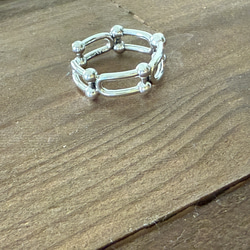 ーring005ー　silver925 シルバーアクセサリー　リング　ファッションリング　シルバー　大ぶりアクセサリー 20枚目の画像