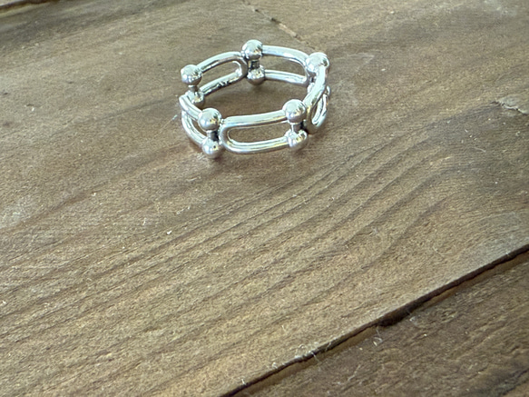 ーring005ー　silver925 シルバーアクセサリー　リング　ファッションリング　シルバー　大ぶりアクセサリー 20枚目の画像