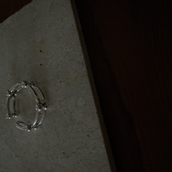 ーring005ー　silver925 シルバーアクセサリー　リング　ファッションリング　シルバー　大ぶりアクセサリー 4枚目の画像