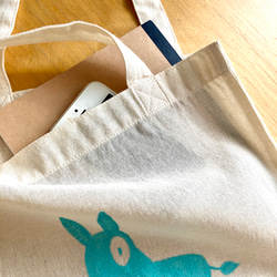 子ろばのコットンバッグ<Ｓサイズ> 3枚目の画像