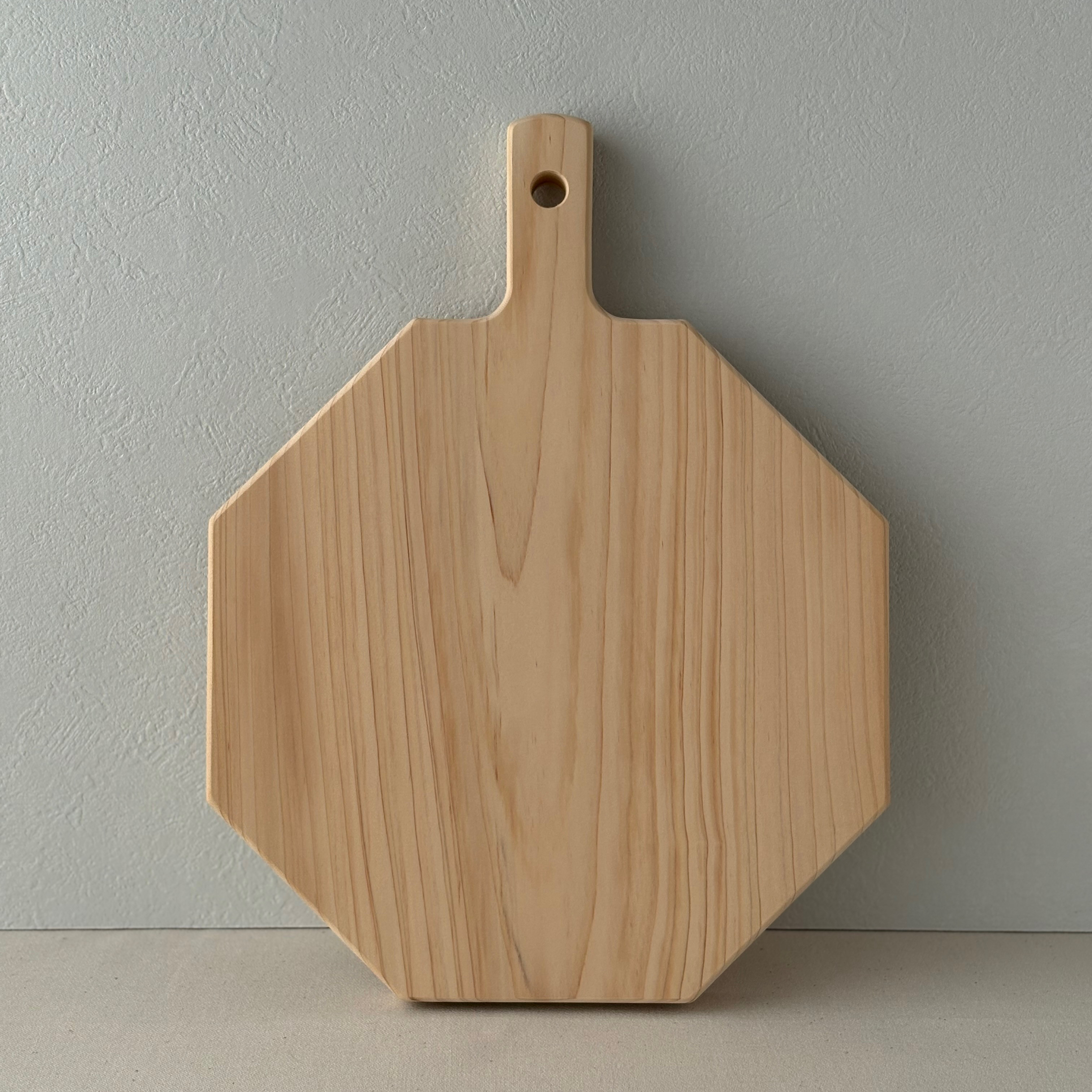 国産ひのきの八角形まな板