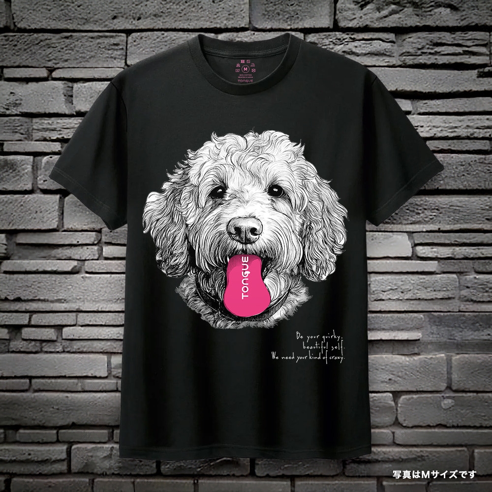 【TONGUE】Tシャツに新色登場！「ブラック」と「グレー」が、新ラインナップ P006（S～XL）（BK/GY/WH） 4,990円