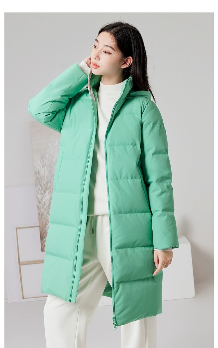 カーディガン トレーナー コート ジャケット 裏起毛 秋冬黒ふわふわ裏起毛ニットフード付きロングコート 受注制作 通勤