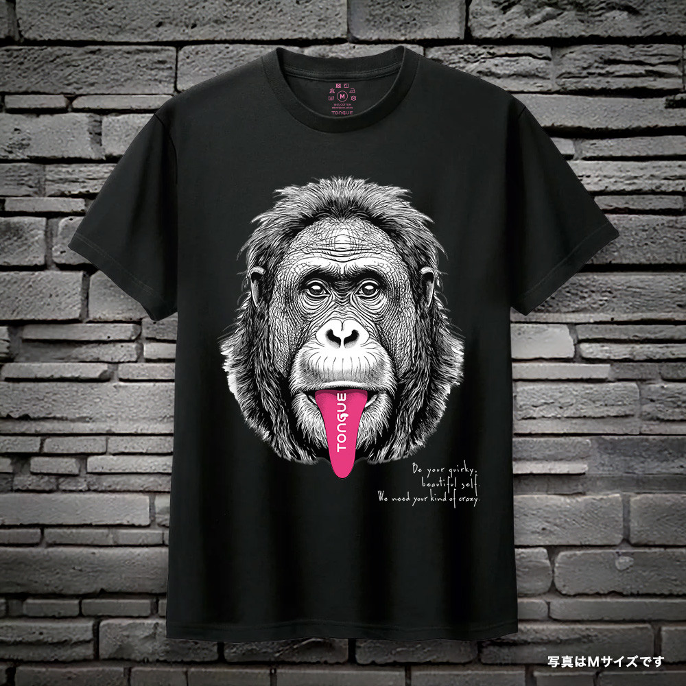 【TONGUE】Tシャツに新色登場！「ブラック」と「グレー」が、新ラインナップ P010（S～XL）（BK/GY/WH） 5,049円
