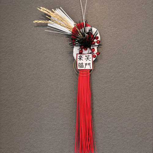 2026年迎春 笑門来福 しめ飾り しめ縄・しめ飾り musubi_tokyo 通販