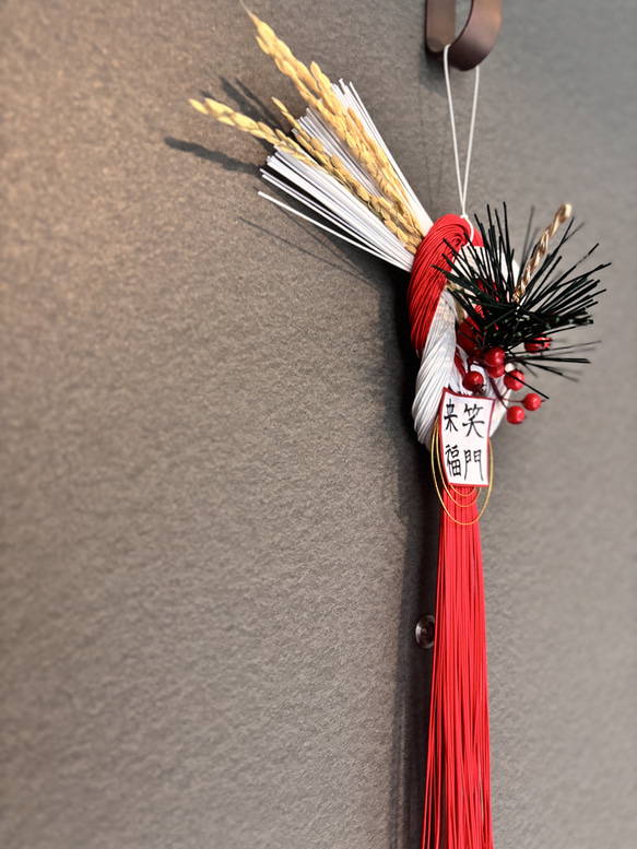 2026年迎春 笑門来福 しめ飾り しめ縄・しめ飾り musubi_tokyo 通販