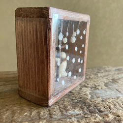 9910. bud 雪ふり窓辺　雪だるま 5枚目の画像