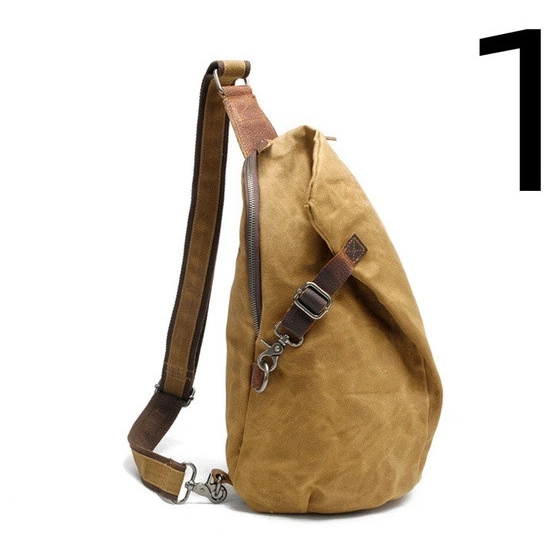 ショルダー バッグレザーX 帆布・キャンバス ボディバック ビジネス通勤 通学 男女兼用 4色選択可