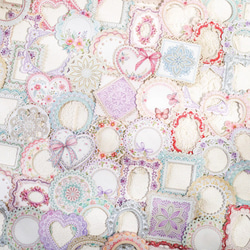 Likey文创 冷鸢 海外マスキングテープ 切り売り PET贝壳光 No.102