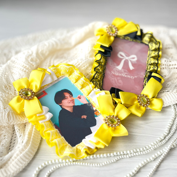 みい 硬質デコケース B7 イエロー みい 硬質デコケース B7 イエロー B7 硬質カードケースデコ イエロー