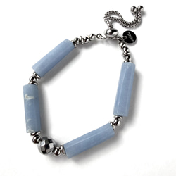 【香ページ】「天使の石」エンジェライトのマニ車彫りのブレスレット❣️ 香様専用ページ】「天使の石」エンジェライトのマニ車彫りの