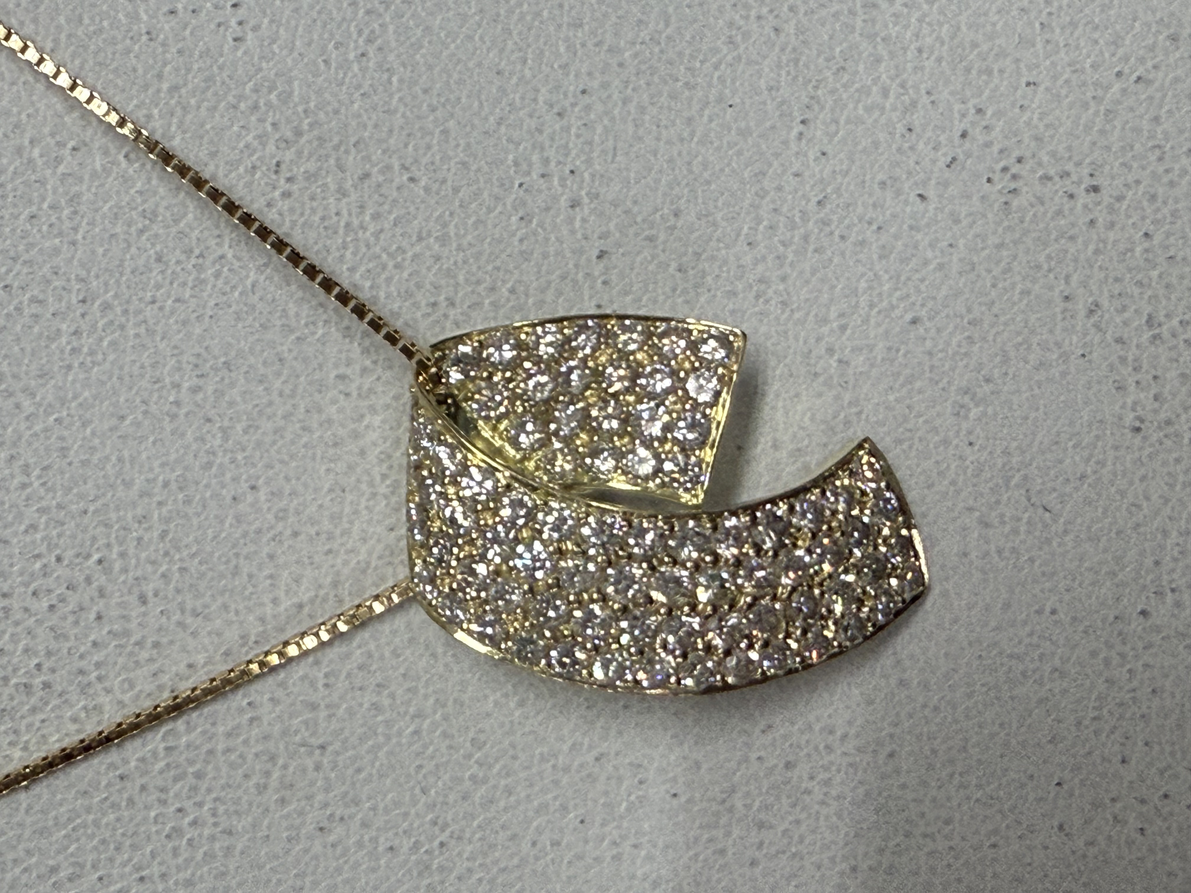 k18ダイヤネックレス