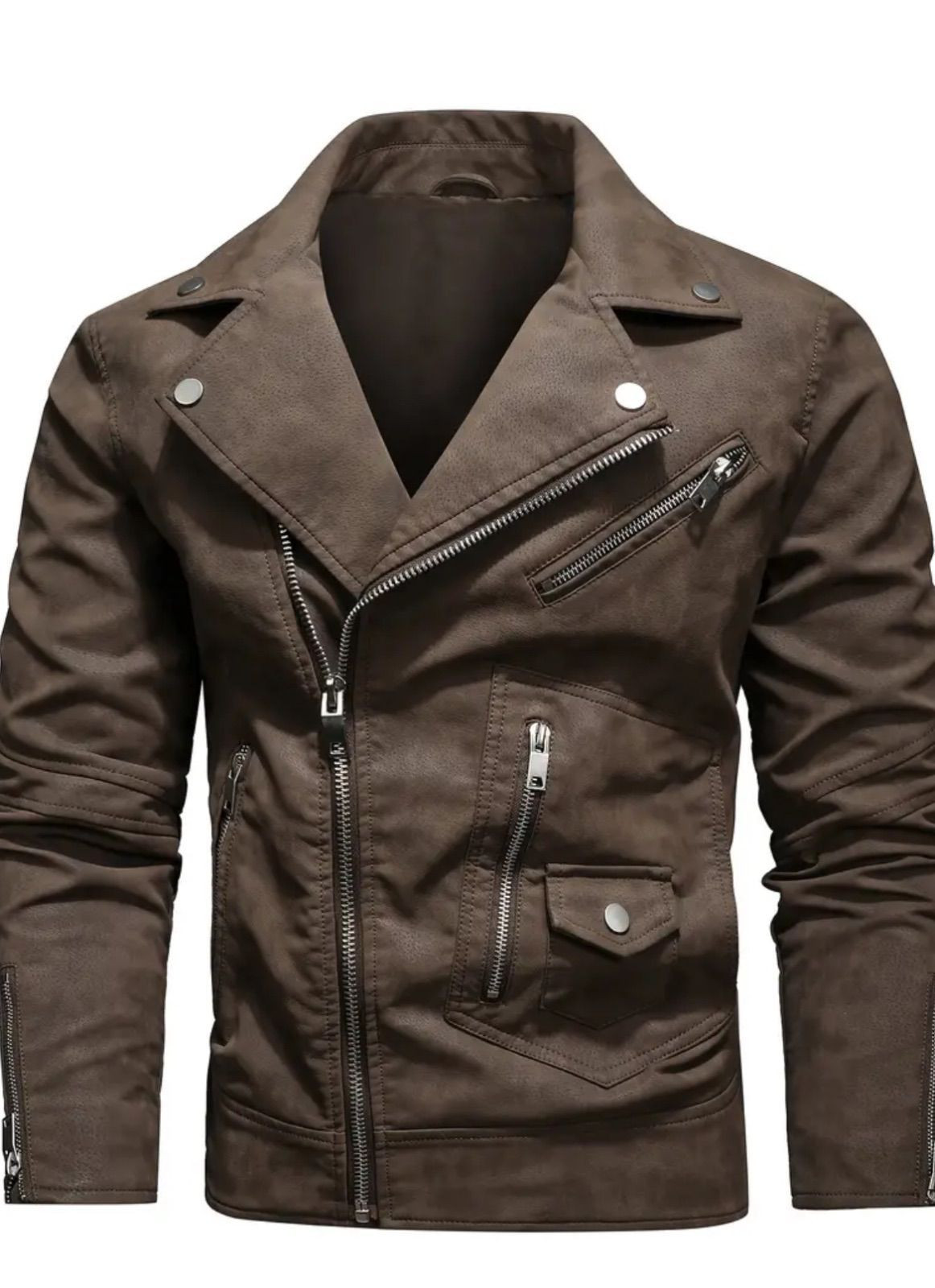 レザージャケット バイクジャケット ライダースジャケット メンズ PU レザー ゆったり 大きいサイズ バイク 防寒